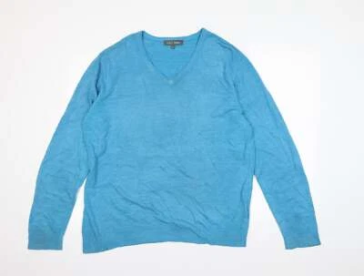 Sudadera para hombre M&S azul acrílico talla XL Foto 1 de 4