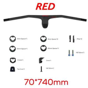 740MM FRASER IC for Sparks Frame 20° Full Carbon MTB Bicycle Integrated - Picture 1 of 41