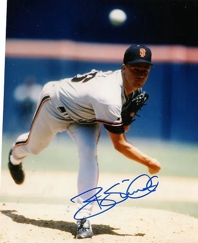 FOTO 8X10 FIRMADA POR Bill Swift Gigantes de San Francisco Foto 1 de 1