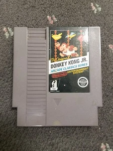 The Original Donkey Kong Jr. (Nintendo Entertainment System, NES, 1986) - Picture 1 of 3