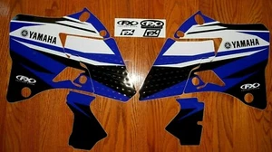 YAMAHA YZ125 YZ250 EVO SHROUD GRAPHICS KIT ( 1996 1997 1998 1999 2000 2001 )  - Picture 1 of 3