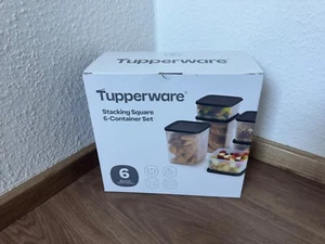 Tupperware 6x Cubix - Set Universalbehälter Dose 2x650 + 2x1,0 + 2x1,8 *NEU/OVP* - Bild 1 von 7