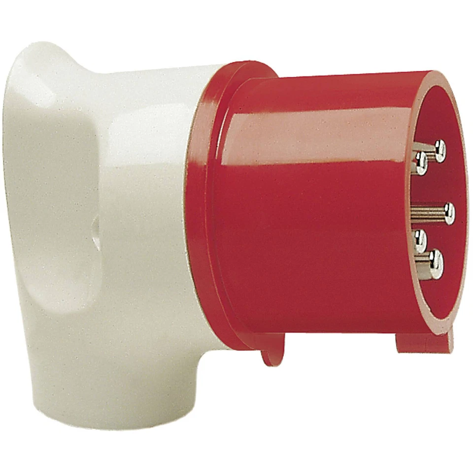 Walther Werke 216 Right Angle Plug 16A 5P 400V Light Grey Housing - Image 1 of 1