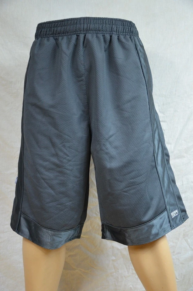 PANTALONES CORTOS DE MALLA PRO CLUB CARBÓN GIMNASIO PESO PESADO BALONCESTO HOMBRE JERSEY S-7XL Foto 1 de 1