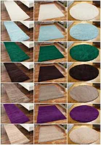 RUG FOR SALE THICK SOFT SHAGGY CARPET RUG BEDROOM LIVING ROOM NON SLIP ON CARPET - Picture 1 of 107