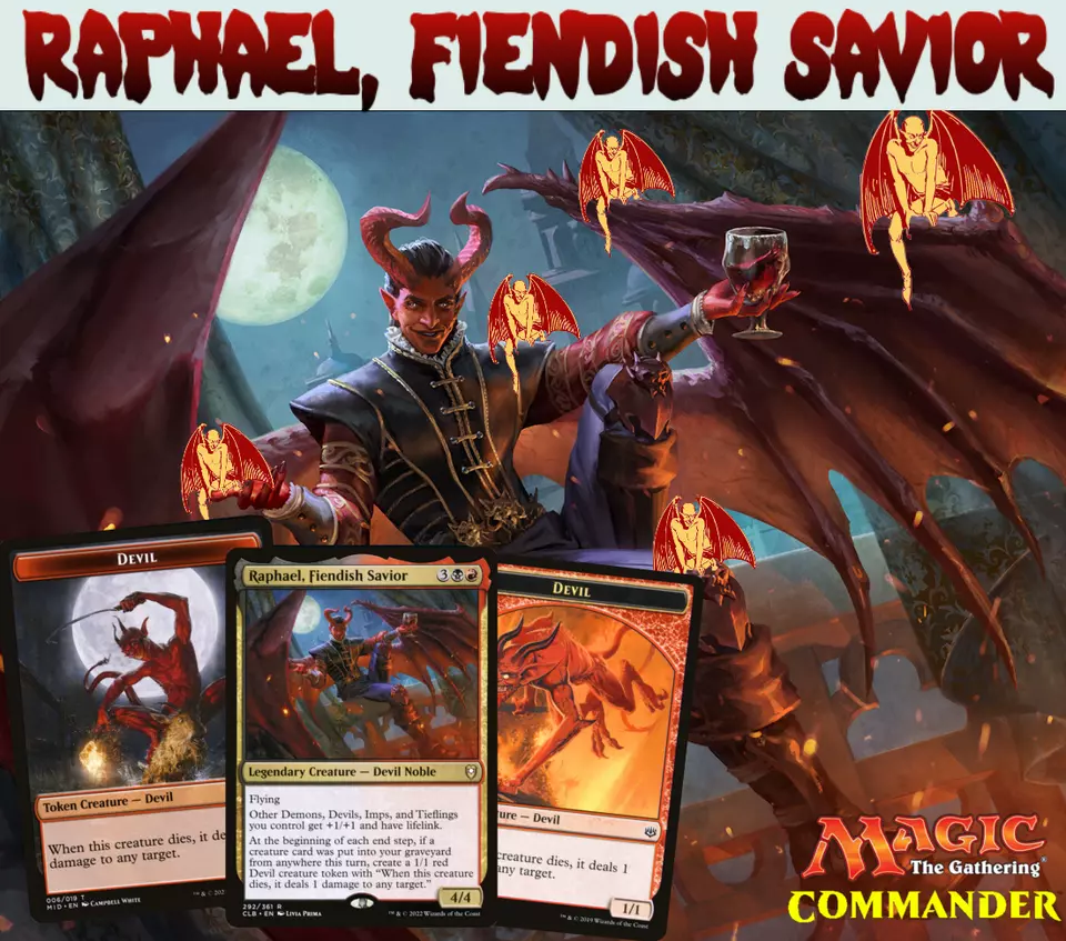 Raphael, Fiendish Savior EDH Commander Deck, Rakdos Devil Beatdown! - Image 1 of 4