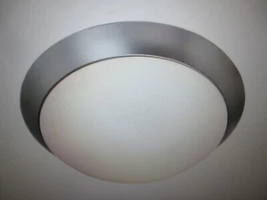 Access Lighting Cobalt 11 in 2-Light Brushed Steel Flush Mount - Picture 1 of 4
