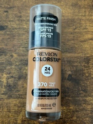 Revlon Colorstay Foundation Combination Oily Skin 370 Toast 1 Fl Oz - Image 1 of 3