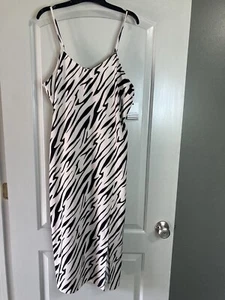 Ophelia Roe Leopard  Print Summer Sundress Maxi Dress Women's Size Large- NWT - Picture 1 of 6
