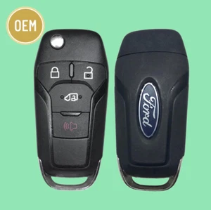 Ford Transit 2019-2025 OEM 4 Button Flip Key N5F-A08TAA| 164-R8236 + New Blade - Picture 1 of 5
