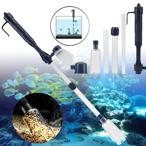Elektrische Aquarium Wasserwechsel Set Mulmsauger Kiesreiniger Bodenreinigung DE - Bild 1 von 14