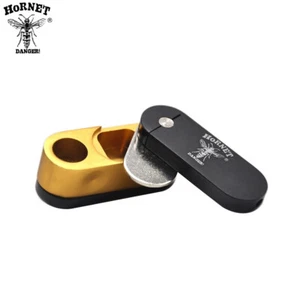 Rotary Metal Pipe Portable Smoking Pipe with Tobacco Storage Box, Double Layer - Picture 1 of 4