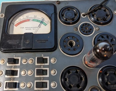 Tubo CBS 50C5 de Colección Nuevo de Lote Antiguo - Star Te-1 Probado 14/12/23 Hecho en EE. UU. Caja Original Foto 1 de 4