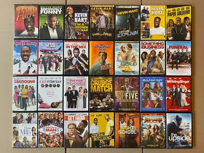 KEVIN HART DVD Collection-35 Movies! Chris Rock, Dave Chappelle, Eddie Murphy Foto 1 de 4