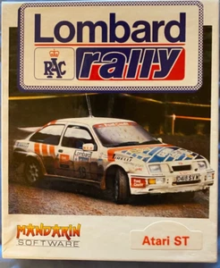 Lombard Rally Atari 1040/520 ST NEW Disk By Mandarin Software - Picture 1 of 3