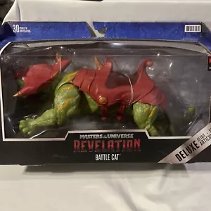 Figura de lujo de gato de batalla de gran tamaño Masters of the Universe Revelation .2021 nueva - Imagen 1 de 7