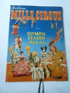 Programme Circo Cirque Circus Mills Bertram Olympia season 1963 - 64 - Picture 1 of 3