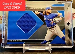 Bo Bichette 2022 17/25 Topps Derek Jeter Call of the Captain Relics AZUL #9 Jays - Imagen 1 de 11