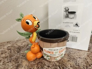 2020 Epcot Internationales Blumen- & Gartenfestival Orange Vogel Pflanztopf Neu im Karton - Bild 1 von 11