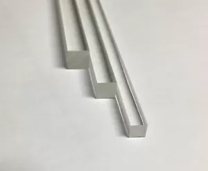 PLEXIGLAS® Acrylglas klar farblos Vierkantstab gesägt, 8mm, 10mm 12mm 15mm 20mm - Bild 1 von 1