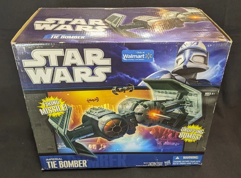 2010 Hasbro Walmart Exclusive Star Wars Imperial Tie Bomber MISB Cover