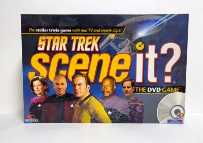 ¿ESCENA? Star Trek ~ El Juego DVD ~ JUEGO DE MESA TRIVIA EDICIÓN 2008 ~ NUEVO PRECINTADO Foto 1 de 2