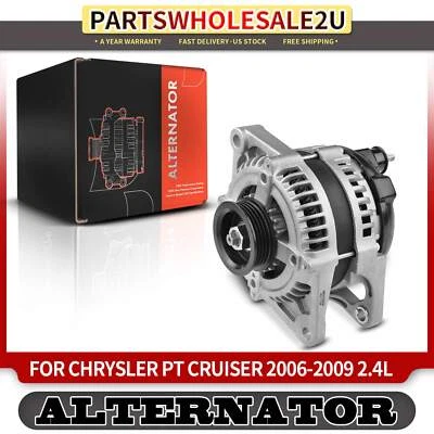 Nuevo Alternador para Chrysler PT Cruiser 06-09 L4 2.4L 136A 12V CW Polea de 4 Ranuras Foto 1 de 4