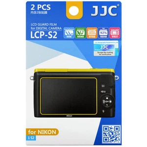 JJC LCP-S2 LCD Guard Film Camera Screen Display Protector for NIKON 1 S2 - Picture 1 of 3