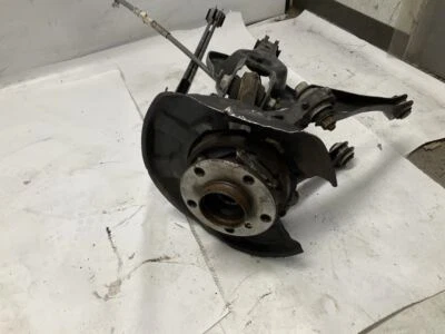 14-16 BMW 228i F22 Rear Left Driver Spindle Knuckle w/ Hub & Arm Q - Image 1 of 4