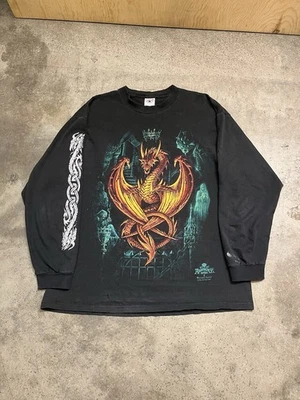 Camiseta De Colección Alquimia Gótica Wyverex Actor Carta Pantalla Estrellas Manga Larga XL Foto 1 de 4