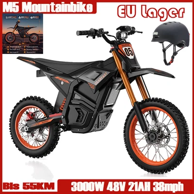 NEU M5 E-Bike 20 Zoll Elektrofahrrad 48V 20.8AH  E-Mountain Bike Brushless motor - Bild 1 von 4