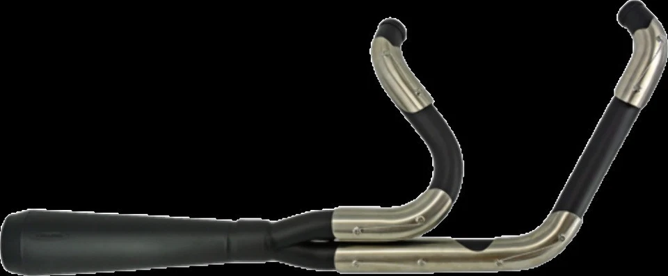 93-05 Harley Wide Glide TRASK TM5021BK Assault 2-Into-1 Exhaust System - Image 1 of 1