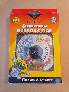 Addition Subtraction Flash Action Software PC CD ROM WIN/MAC Combined Shipping! - Picture 1 of 2