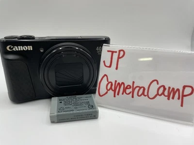 N MINT Canon PowerShot SX740 HS black Compact Digital Camera Zoom 1848 - Image 1 of 4