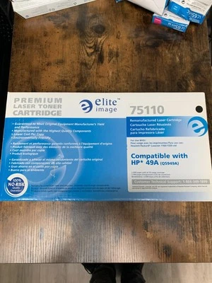 Elite Image Toner Cartridge Compatible With HP 49A (Q5949A) [W-392] - Image 1 of 2
