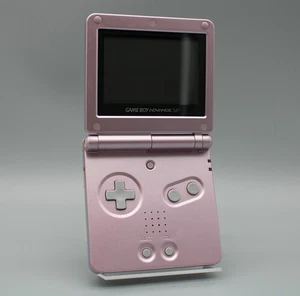 Nintendo Game Boy Advance SP ROSA Handheld | VOLL FUNKTIONSFÄHIG | GBA SP - Bild 1 von 5