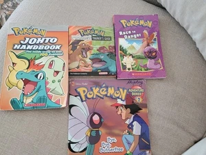 Pokemon Scholastic Buch Lot Und Trainer Guide Vintage (ohne Poster) - Bild 1 von 13