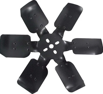 Allstar Fan Blade Aluminum Black 17" Diameter 5/8" Pilot Ea ALL30097 - Image 1 of 3