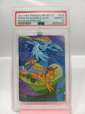 2023kayou MyLittlePony FRIEND/FOREVER CC RNBW.DASH/APPLE JACK MOON EDITION 4 SC - Image 1 of 2