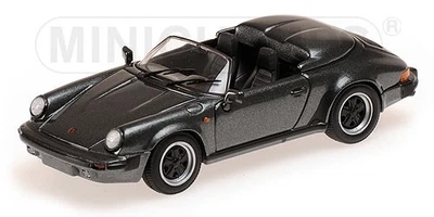 Minichamps 430066135 1/43 PORSCHE 911 SPEEDSTER 1988 Grigio Metallico Limitata - Immagine 1 di 4