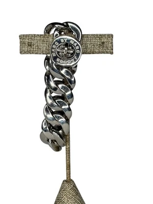 Браслет с замком-вертушкой Marc Jacobs Katie серебристый - Изображение 1 из 4