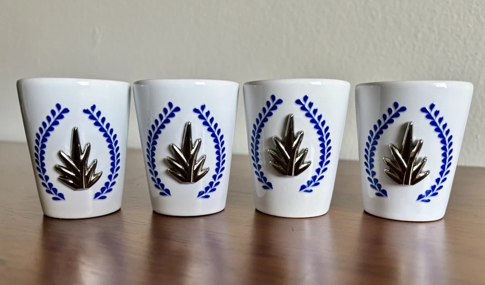 Juego de 4 vasos de chupito de tequila Talavera, regalo perfecto para los amantes del tequila Foto 1 de 4