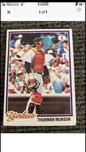 1978 Topps - Thurman Munson #60 - Picture 1 of 1
