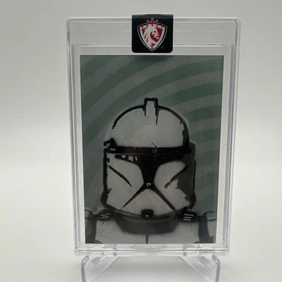 Topps Star Wars Masterwork Clone Trooper Sketch Card by Jason Adams 1/1 - Image 1 of 4
