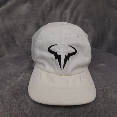 Gorra Rafael Nadal con correa trasera blanca tenis Nike Dri Fit Heritage86 para hombre Foto 1 de 4
