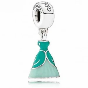 Pandora Disney Little Mermaid Ariel Dress Dangle Charm - Picture 1 of 4