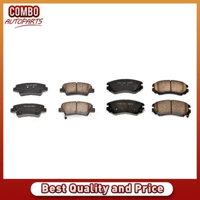 Juego de pastillas de freno de disco delanteras traseras para Hyundai Sonata 2009-2009 Foto 1 de 3