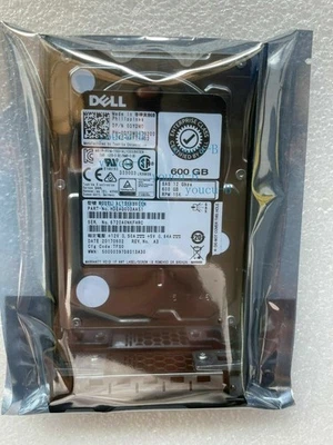 Dell 600GB 15K 2.5 Enterprise Class SAS 12Gb/s HDD 512N AL13SXB60EN DYDW0 0DYDW0 - Image 1 of 4
