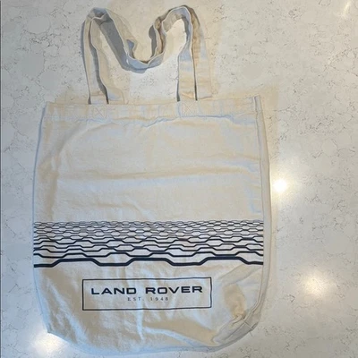 Bolso de Mano Land Rover Crema Lona Foto 1 de 4