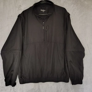 Walter Hagen Mens Hydro Halt Jacket Large Zip Off Sleeves Wind Rain - Picture 1 of 8